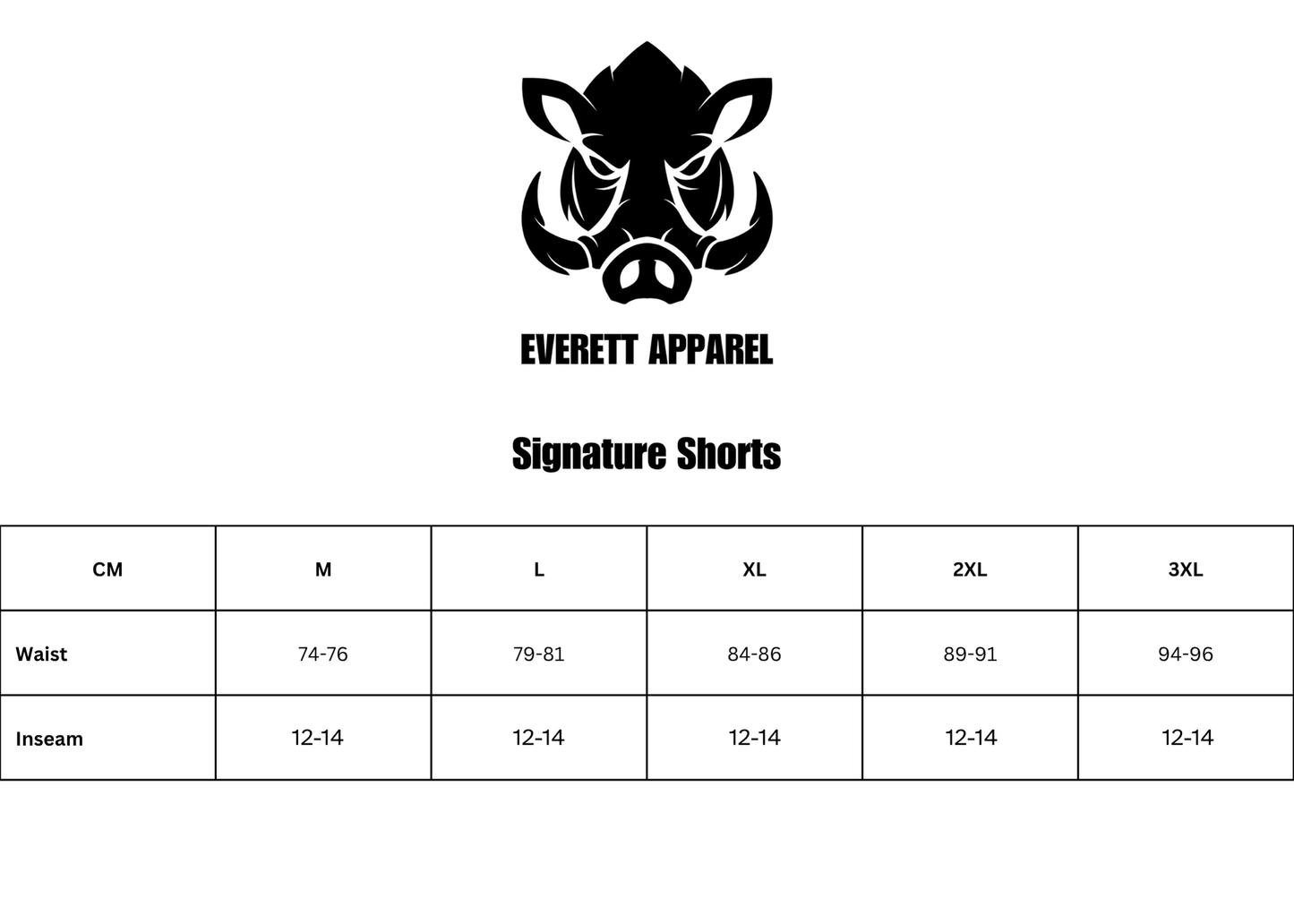 Everett Signature 5" Shorts - Everett Apparel