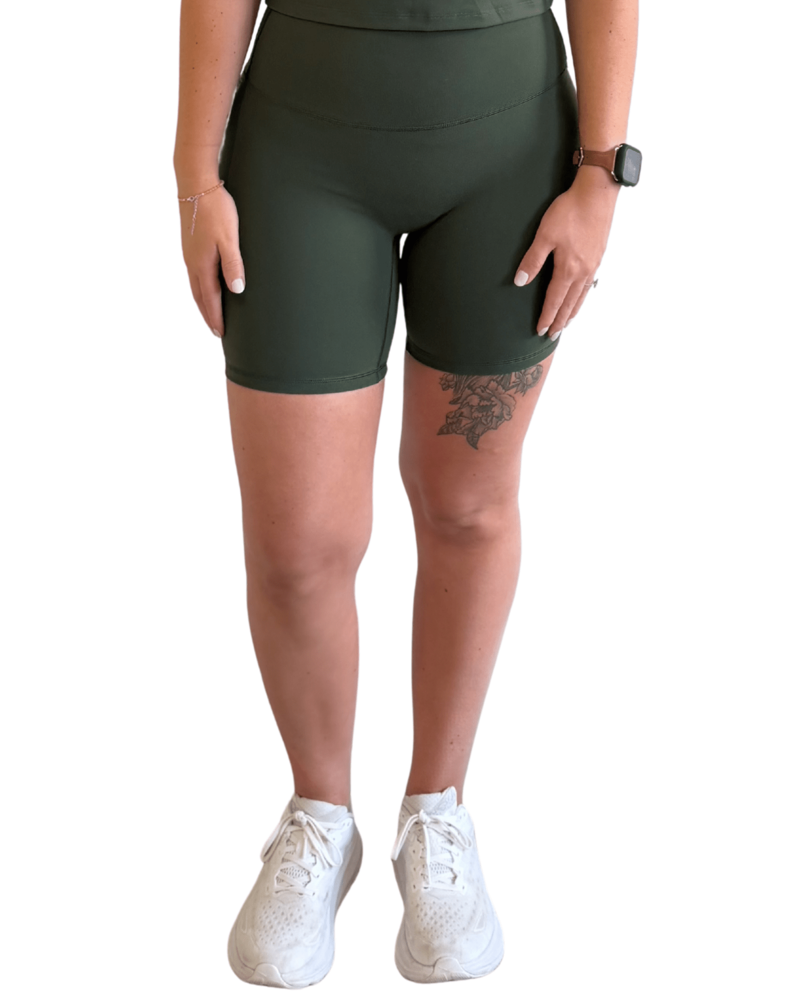 Elevate Shorts - Seaweed Green - Everett Apparel