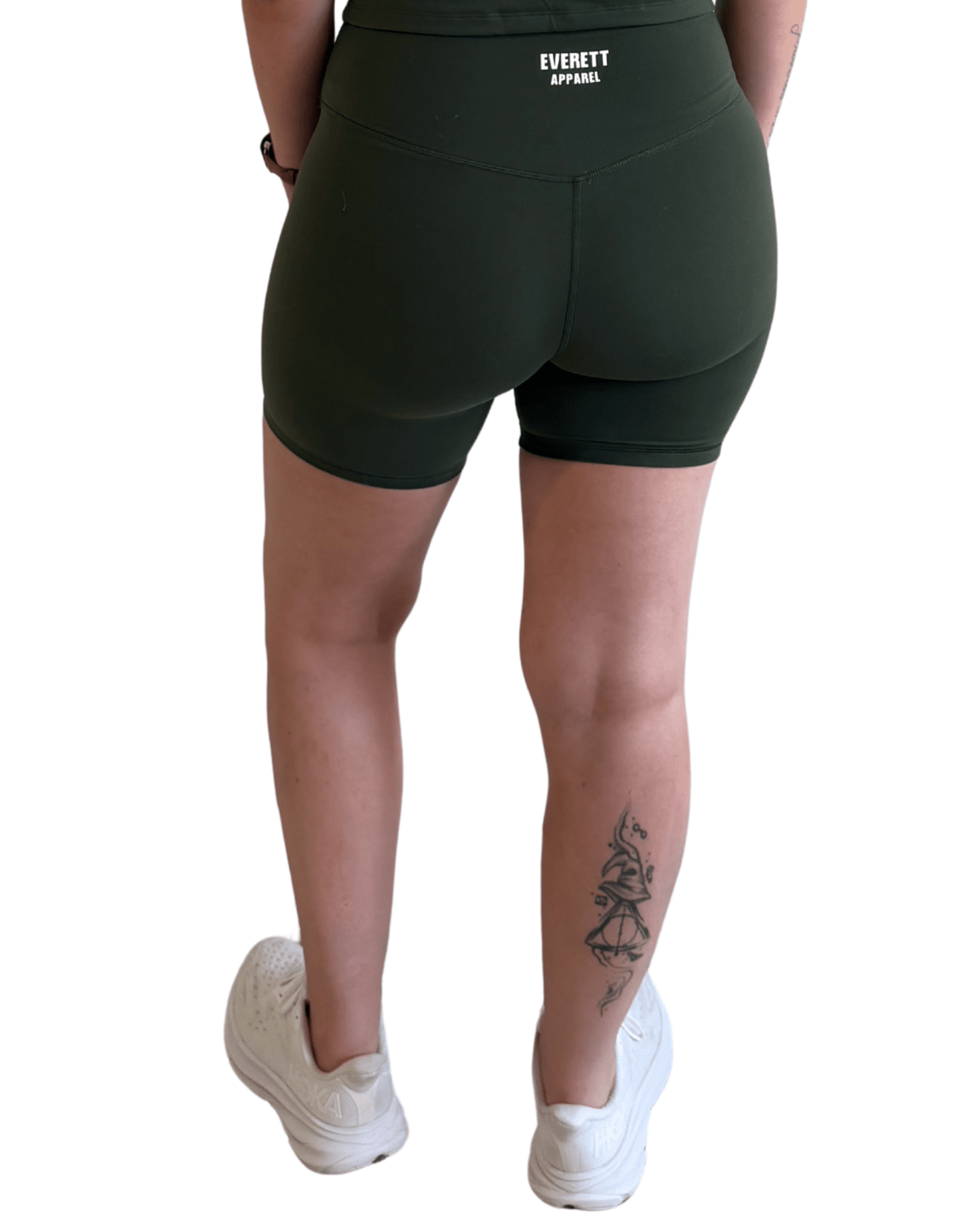 Elevate Shorts - Seaweed Green - Everett Apparel