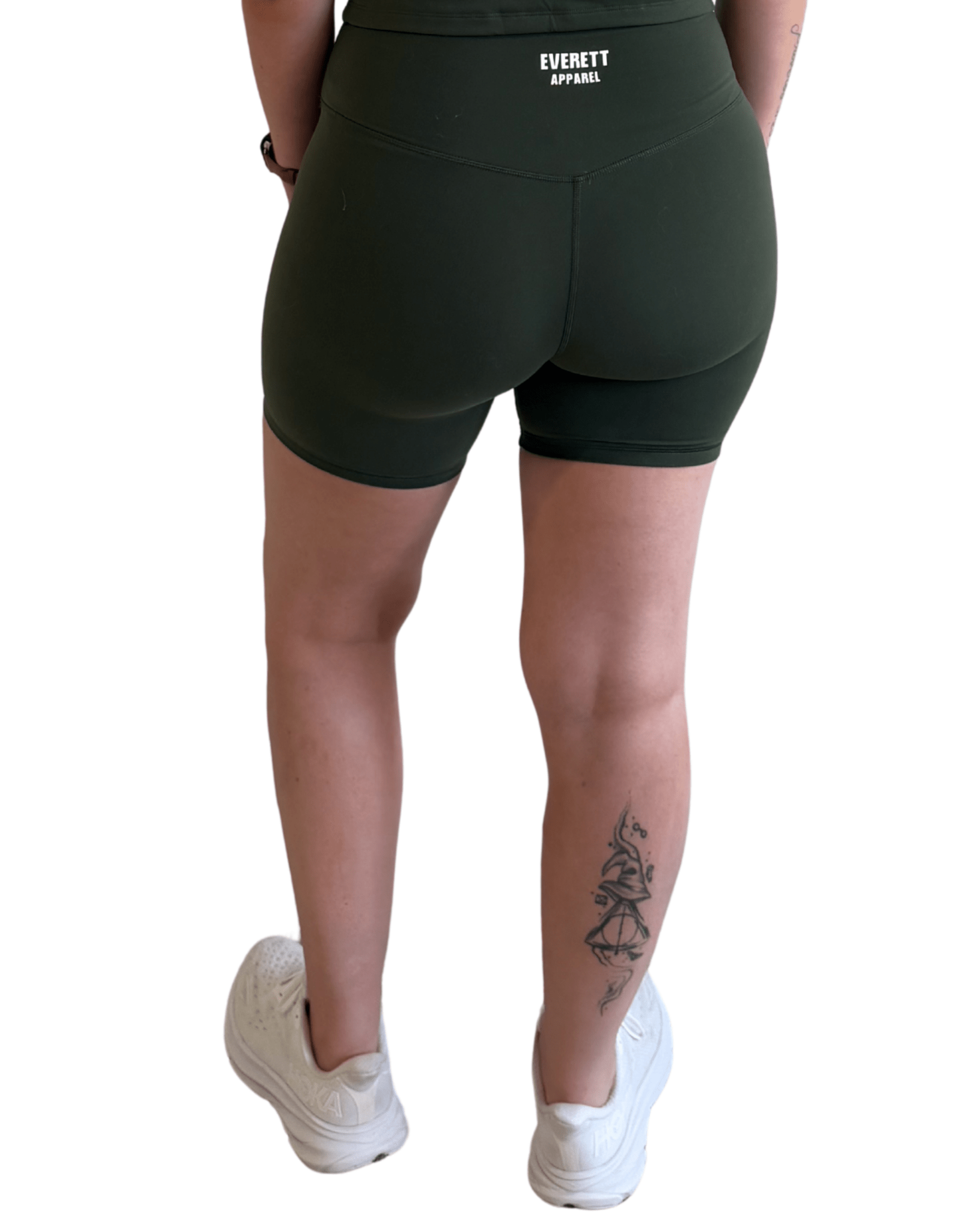 Elevate Shorts - Seaweed Green - Everett Apparel