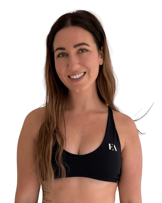 The Everett Everyday Flex Crop - Black - Everett Apparel