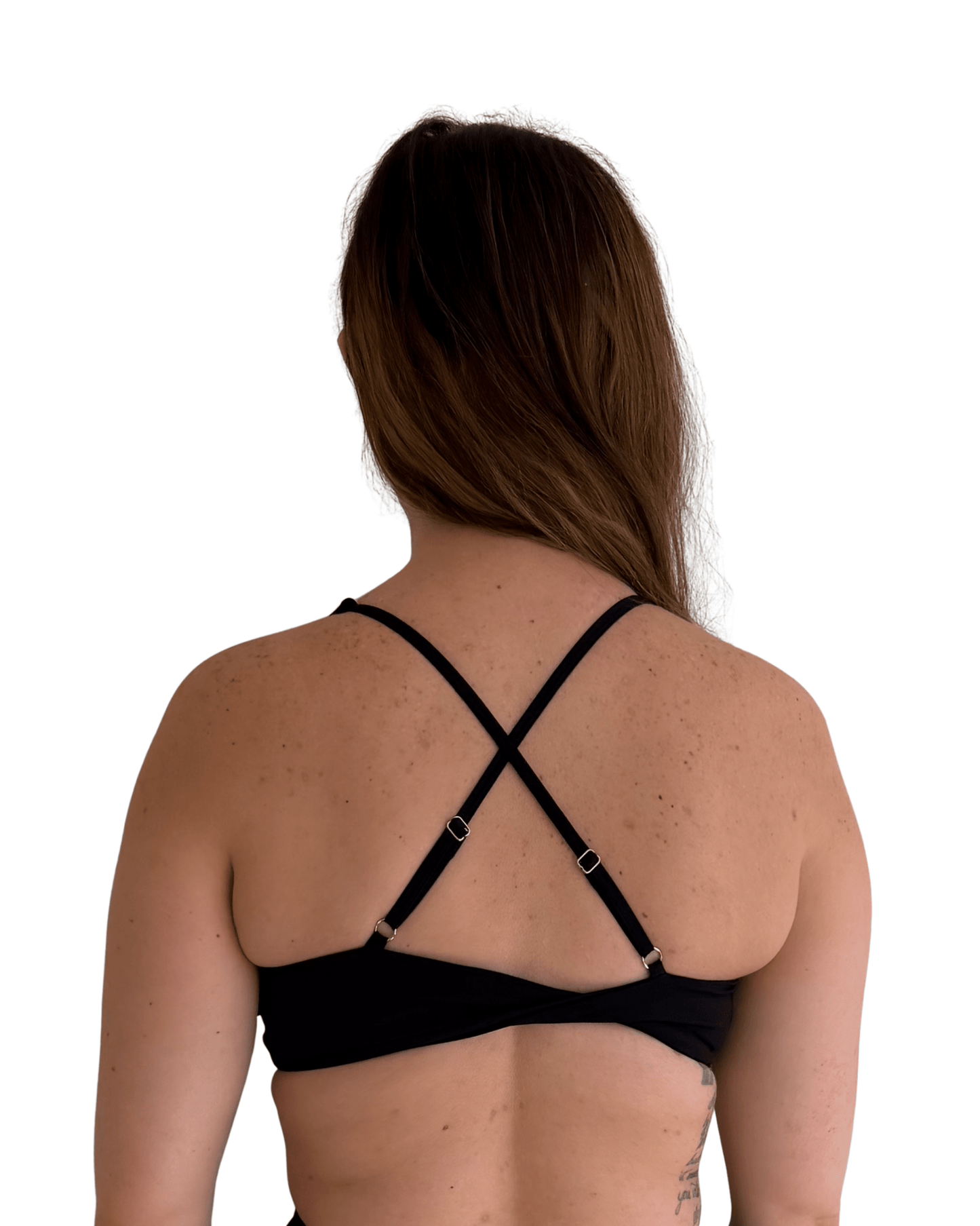 The Everett Everyday Flex Crop - Black - Everett Apparel