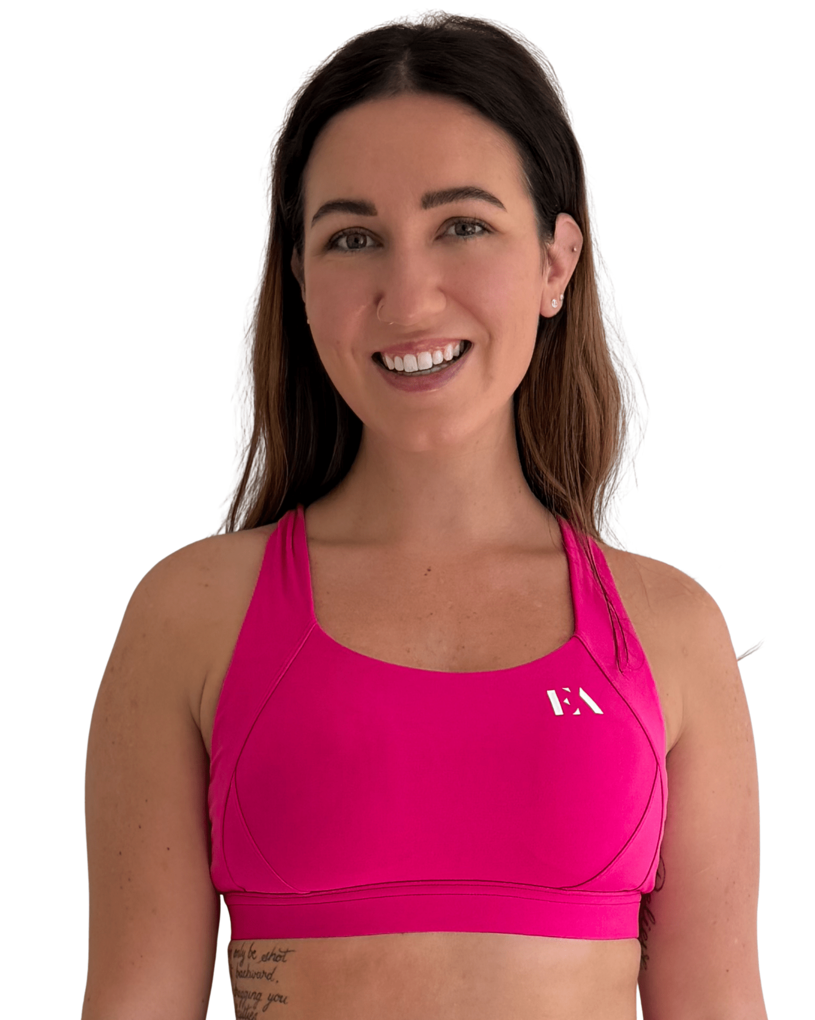 The Everett Performance Crop - Fuchsia - Everett Apparel