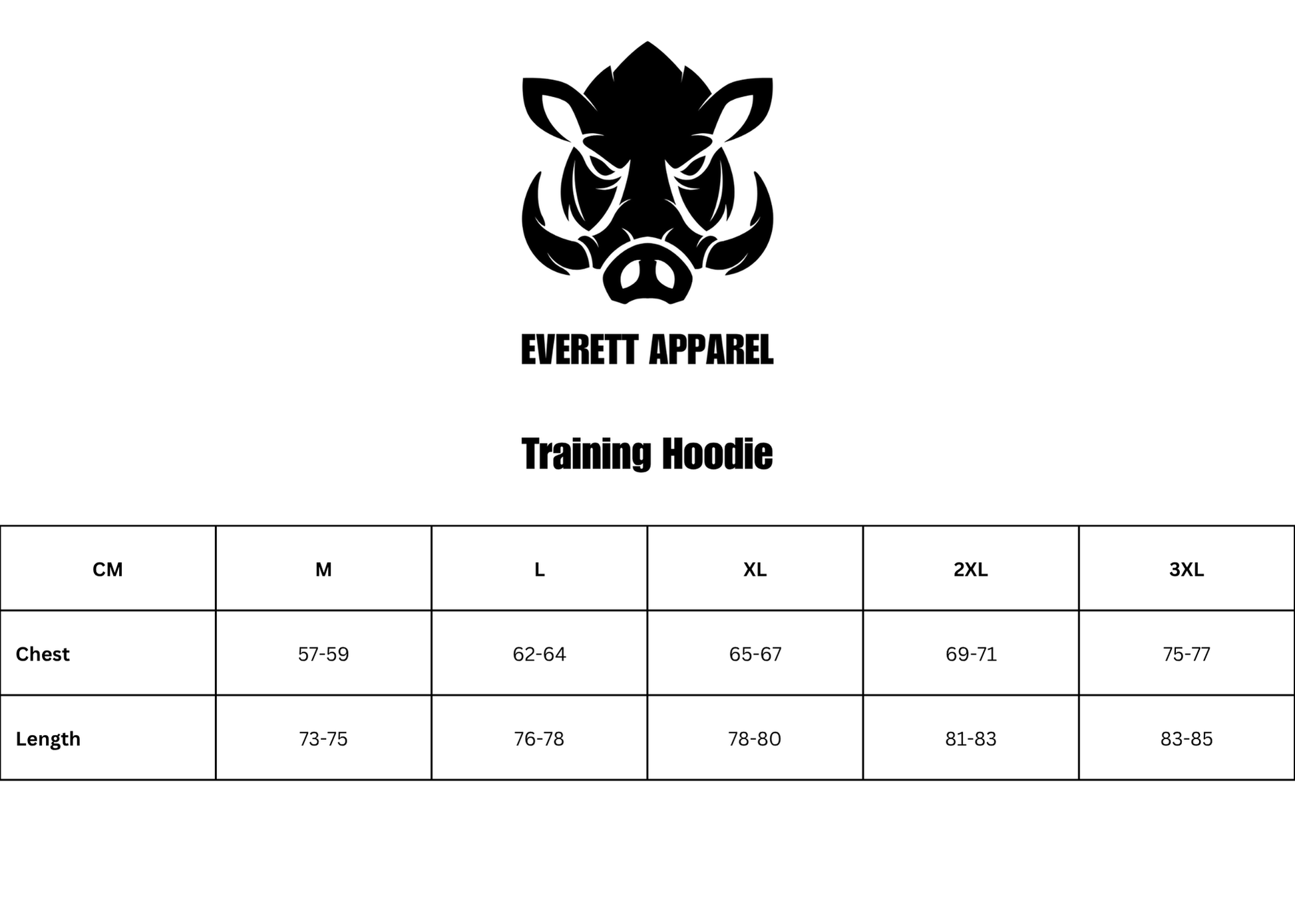 The Training Hoodie (Unisex) - Everett Apparel